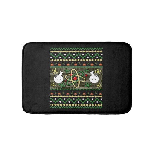 Chemie Uggge Christmas Science Engineer Geschenk Badematte (Vorderseite)