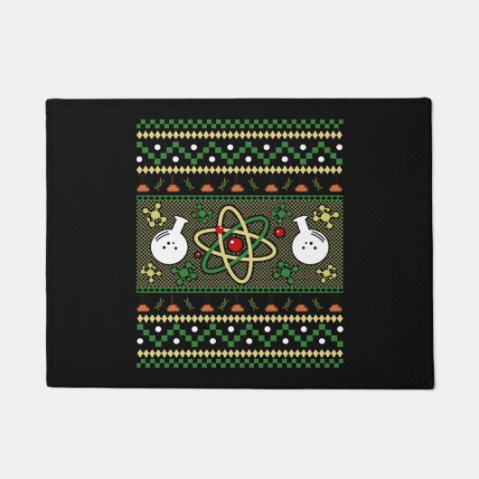 Chemie Uggge Christmas Science Engineer Geschenk Fußmatte (Vorderseite)