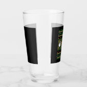 Chemie Uggge Christmas Science Engineer Geschenk Glas (Rechts)