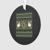Chemie Uggge Christmas Science Engineer Geschenk Ornament (Vorderseite)