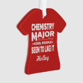 Chemie-Uni von großer Bedeutung nur Coole Menschen Ornament (Vorderseite)