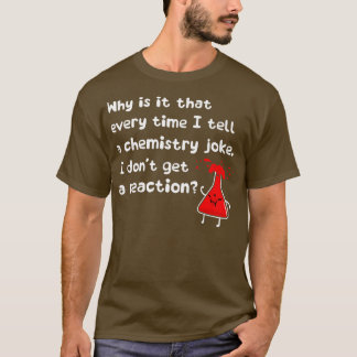 Chemie Vater Jokes I Funny Science Chemistry Teac T-Shirt