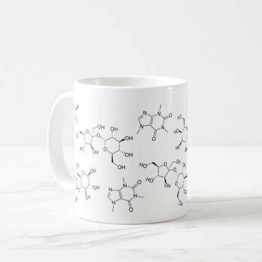 Chemie von Tee und Kaffee Kaffeetasse (Vorderseite Links)
