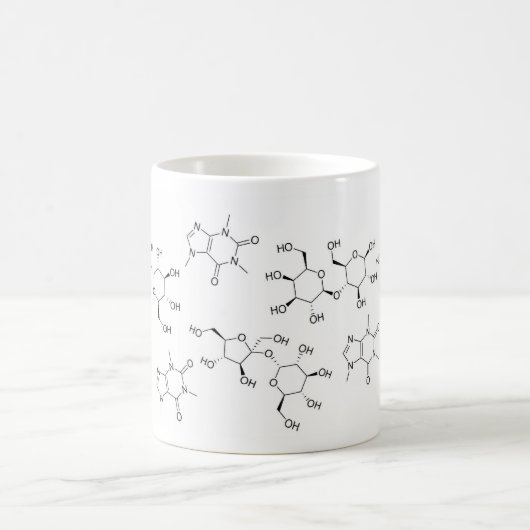 Chemie von Tee und Kaffee Kaffeetasse (Mittel)