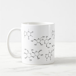Chemie von Tee und Kaffee Kaffeetasse