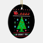 Chemie Weihnachtskleidung Chemist Tree Xmas Keramik Ornament (Rechts)