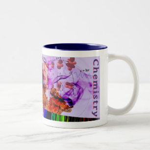 Chemie-WeltTasse Zweifarbige Tasse