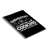 Chemie wie Kochen, lecken Sie nicht Leckerbissen Notizblock (Rechte Seite)