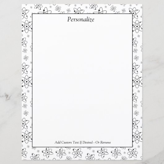 Chemie-Wissenschaft als Symbol personalisieren (Vorderseite)