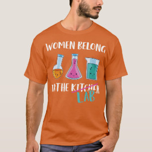 Chemie Wissenschaft Frauen Wissenschaftler Labor T-Shirt