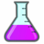Chemie-Wissenschafts-Becher Freistehende Fotoskulptur<br><div class="desc">Chemie-Wissenschafts-Becher</div>