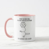 Chemie-Wissenschafts-saure Haltung Tasse (Links)