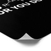 Chemie-Wortspiel Entweder kapierst du's oder nicht Poster (Ecke)