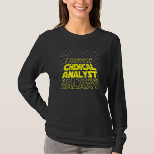 Chemieanalyst Cool Galaxy Job T-Shirt