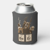 Chemiebär entdeckte Bier Dosenkühler (Kanne Rückseite)