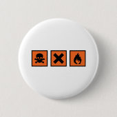 Chemiechemikerzeichen Button (Vorderseite)