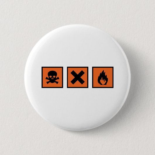 Chemiechemikerzeichen Button (Vorderseite)