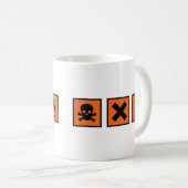 Chemiechemikerzeichen Kaffeetasse (VorderseiteRechts)