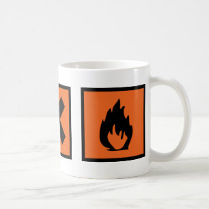 Chemiechemikerzeichen Kaffeetasse