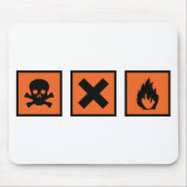 Chemiechemikerzeichen Mousepad (Vorne)