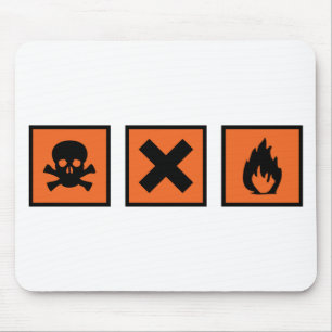 Chemiechemikerzeichen Mousepad