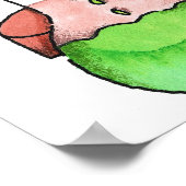 Chemieexperiment Poster (Ecke)