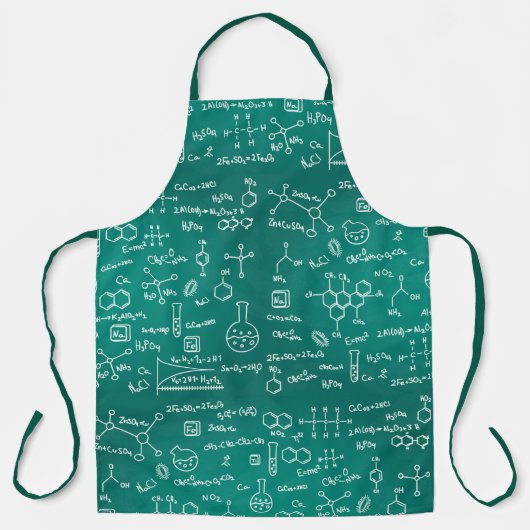 Chemieformas Geek Science Schürze (Vorderseite)