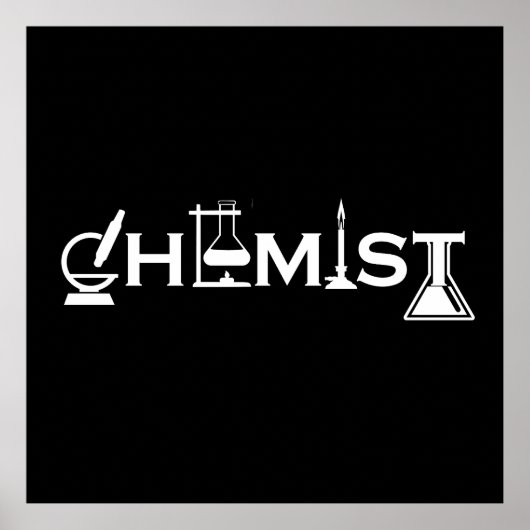 Chemiegeschenke Poster (Vorne)