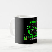 Chemieingenieur - Bester Ingenieur - Wissenschaft Kaffeetasse (Vorderseite Links)
