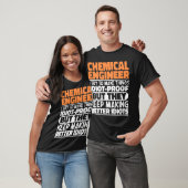 Chemieingenieur, den ich versuche, die Dinge zu er T-Shirt (Unisex)