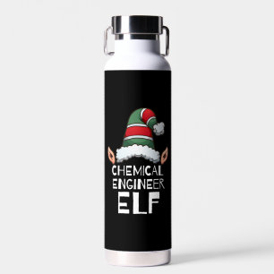 Chemieingenieur Elf Weihnachtsfeiertage Weihnachte Trinkflasche