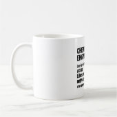 Chemieingenieur Funny Engineering Abschluss Kaffeetasse (Links)
