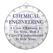 Chemieingenieur Joke .. Erklären Sie nicht versteh Dartscheibe (vorne)
