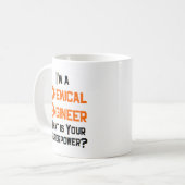 Chemieingenieur Kaffeetasse (Vorderseite Links)