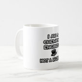 Chemieingenieur ... Nicht ein Magier Kaffeetasse (Vorderseite Links)