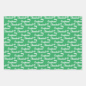 Chemieingenieur Ribbon Geschenkpapier Set (Vorderseite 3)