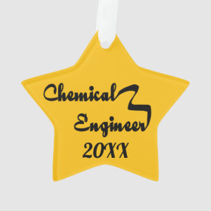 Chemieingenieur Ribbon Ornament
