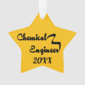 Chemieingenieur Ribbon Ornament (Vorderseite)