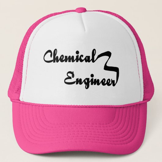 Chemieingenieur Ribbon Truckerkappe (Vorderseite)
