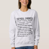 Chemieingenieur Sweatshirt (Vorderseite)