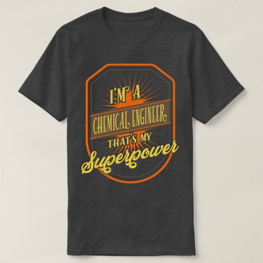 Chemieingenieur T-Shirt (Design vorne)