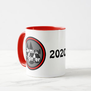 Chemieingenieur Tropfen Kreis Tasse