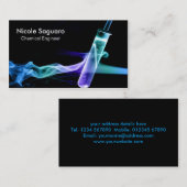 Chemieingenieur Visitenkarte (Vorne/Hinten)