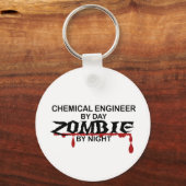 Chemieingenieur Zombie Schlüsselanhänger (Vorderseite)