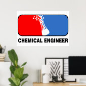 Chemieingenieurliga Poster (Heimbüro)