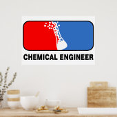 Chemieingenieurliga Poster (Küche)