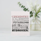 Chemiekarte Postkarte (Stehend Vorderseite)