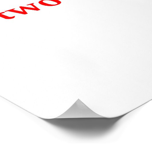 Chemiekwitz Poster (Ecke)