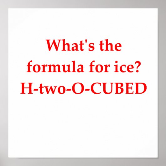 Chemiekwitz Poster (Vorne)