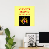 Chemiekwitz Poster (Heimbüro)